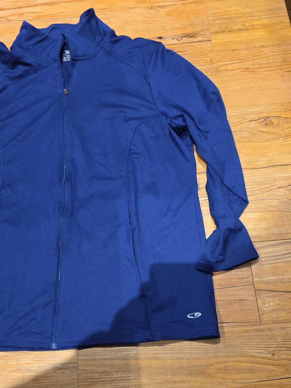Women's Purple Full-Zip Sweater Jacket